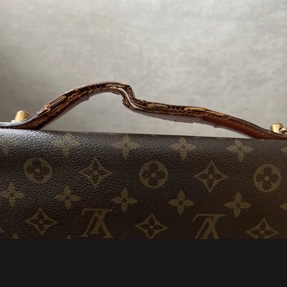 Louis Vuitton Porte Documents Briefcase Authentic Vintage - Picture 5 of 16